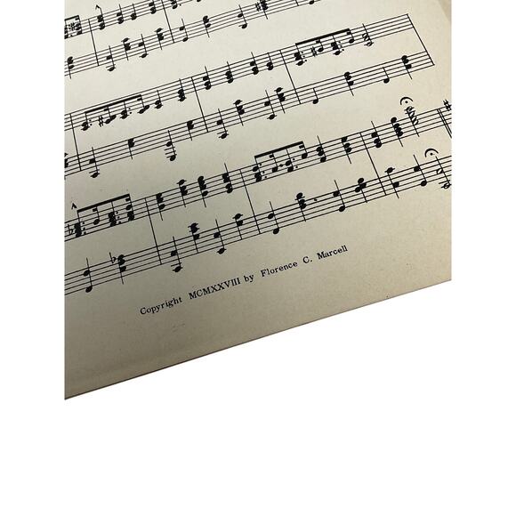Wisconsin March Sheet Music Clara Piper Florence C. Marcell - Picture 4 of 5